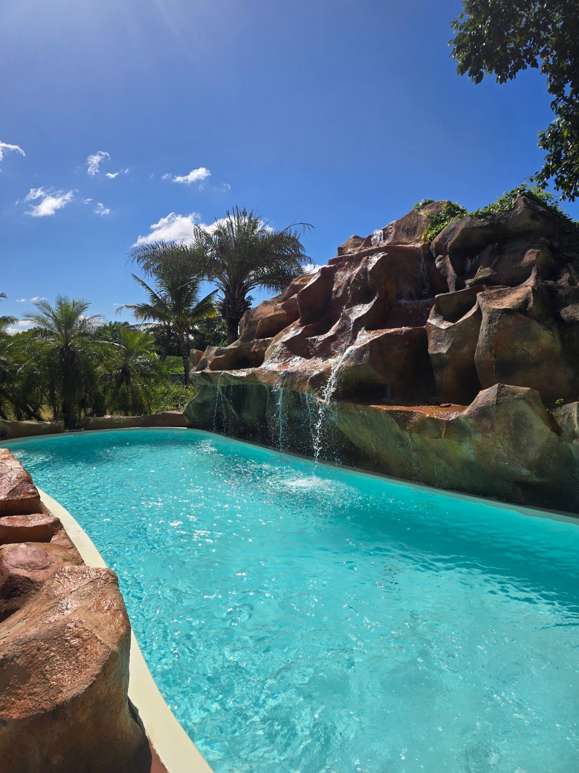 Waterfall pool